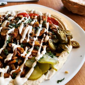 Scharwarma Teller at Zeil Kitchen in Frankfurt