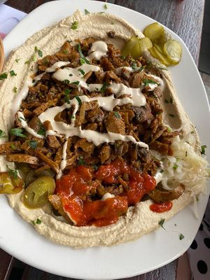 Shawarma Teller   at Zeil Kitchen in Frankfurt