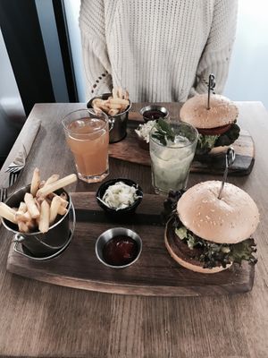 Der Beyond Meat Burger. 🌱 at Zeil Kitchen in Frankfurt