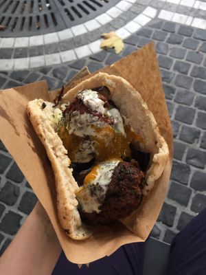 Kebap Sandwich  at Zeil Kitchen in Frankfurt