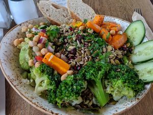 Tasted as great as it looked at Zeil Kitchen in Frankfurt