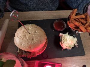 Beyond burger  at Zeil Kitchen in Frankfurt