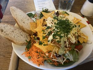 Awesome Taco Salad 🥗  at Zeil Kitchen in Frankfurt