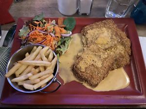 Schnitzel! The Best! at Zeil Kitchen in Frankfurt