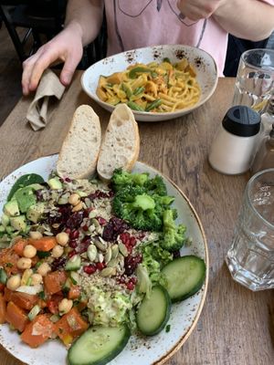 Salad  at Zeil Kitchen in Frankfurt