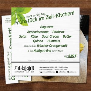 Breakfast at Zeil Kitchen in Frankfurt