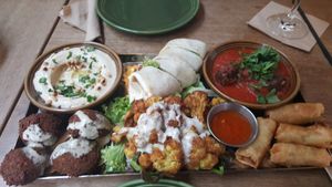 Gemischte Vorspeisenplatte at Zeil Kitchen in Frankfurt