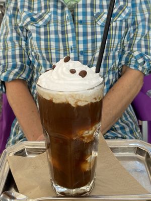 Eiskaffee  at Zeil Kitchen in Frankfurt