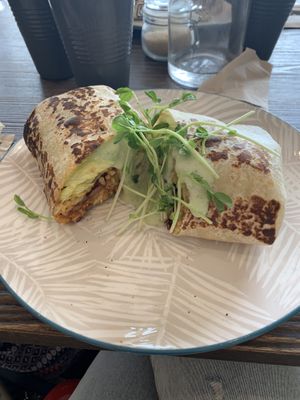 Banging burrito   at Four Seasons Bistro in Mittagong