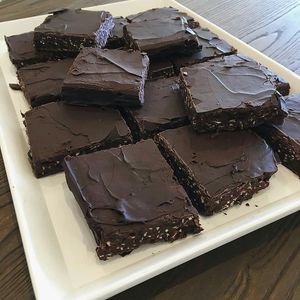 Vegan chocolate cranberry,  yum at Four Seasons Bistro in Mittagong