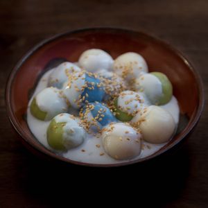 Dessert from Southern Thai supper club at Kippysnacks Thai Supper Clubs in East London