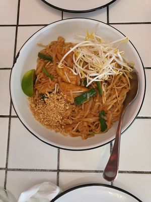 Pad thai (delish) at Little Turtle in Enmore