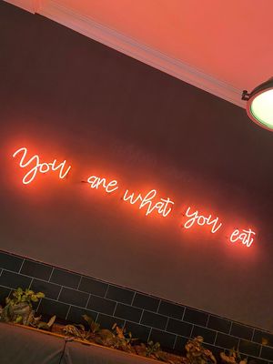 Writing on the wall  at Little Turtle in Enmore