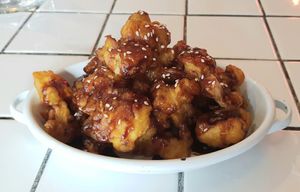 Sticky Sesame Wings at Little Turtle in Enmore