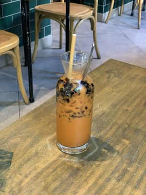 Thai mylk tea  at Little Turtle in Enmore