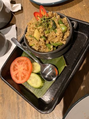 Green curry rice   at Little Turtle in Enmore
