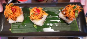 Grilled Miso Sticky Rice at Little Turtle in Enmore