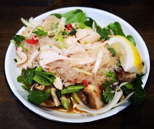 Mixed Mushroom Vermicelli at Little Turtle in Enmore