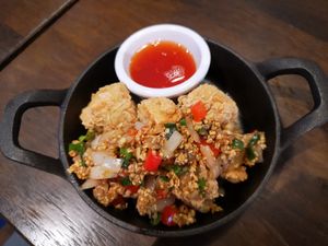 Salt + Pepper Tofu at Little Turtle in Enmore