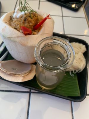 Hor Mok (tofu mushroom) at Little Turtle in Enmore