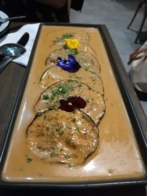 Panang curry with eggplant at Little Turtle in Enmore