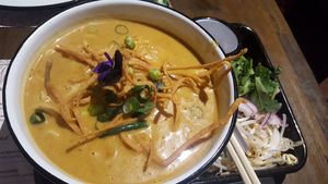 Thai laksa (kao soi) at Little Turtle in Enmore