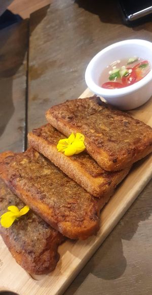 Mushroom Toast at Little Turtle in Enmore