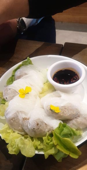 Mushroom Dumplings at Little Turtle in Enmore