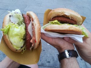 Beyond meat at Veg-MI Trike in Milan