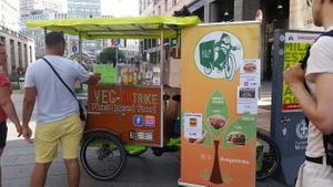 The food truck at Veg-MI Trike in Milan