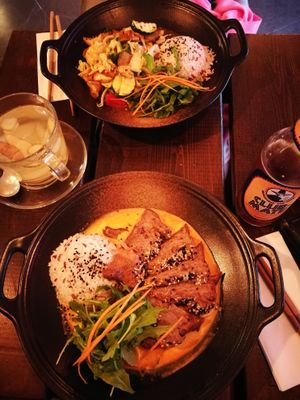 Seitan duck at Nora's Garden in Berlin