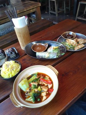 Great food! at Nora's Garden in Berlin