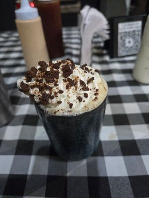 Cappuccino at Salgados Veganos Manaus in Manaus