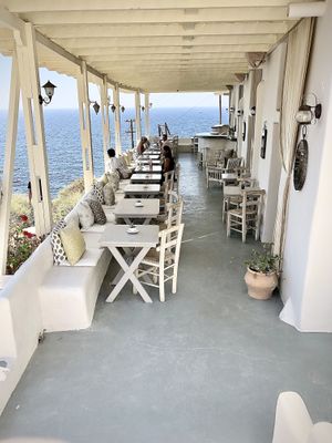 Amazing  at Katharos Lounge in Santorini