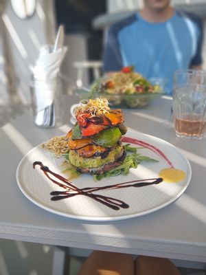 Katharos lounge at Katharos Lounge in Santorini