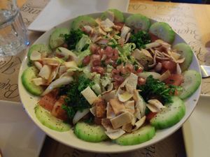 Fattúsh at La Siria in Malaga