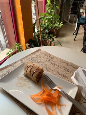 Had almost the entire café for myself at La Siria in Malaga