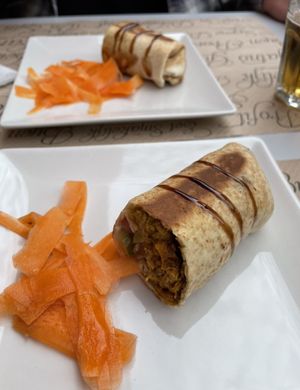 Chawarma at La Siria in Malaga