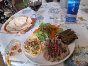 El plato del día at La Siria in Malaga