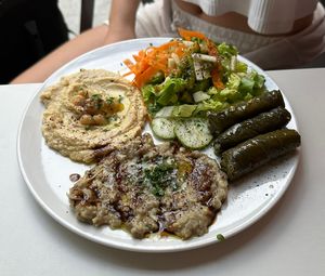 Combined Dish  at La Siria in Malaga