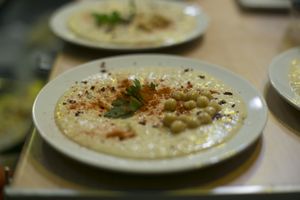 Hummus  at La Siria in Malaga