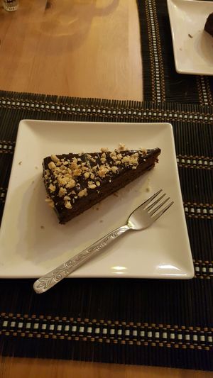 está delicioso at La Siria in Malaga