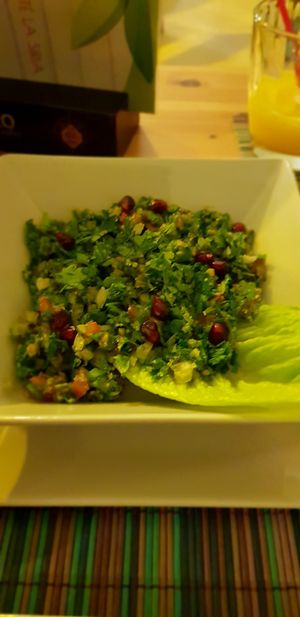 Tabulé at La Siria in Malaga