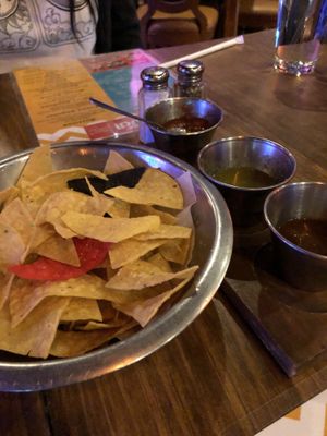 Chips and salsa at Salud Mexican Bistro in Las Vegas