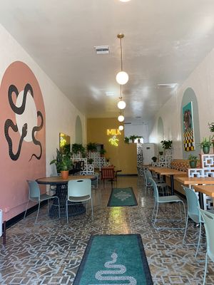 💓 at Milk Organics in Vista