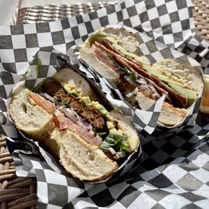 Bagels!  at Milk Organics in Vista