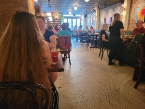 Converted railroad car, good repressing. at Thrive Diner in Pittsfield