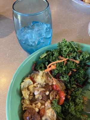 Spicy Buddha bowl  at Thrive Diner in Pittsfield