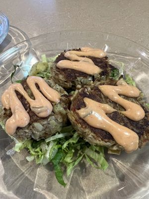 Crabby cakes (10/10)  at Thrive Diner in Pittsfield
