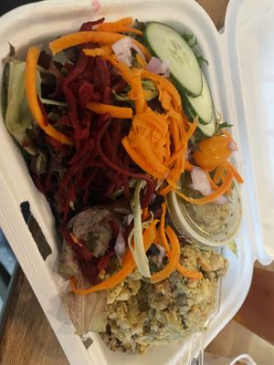 Tempeh bowl  at Thrive Diner in Pittsfield